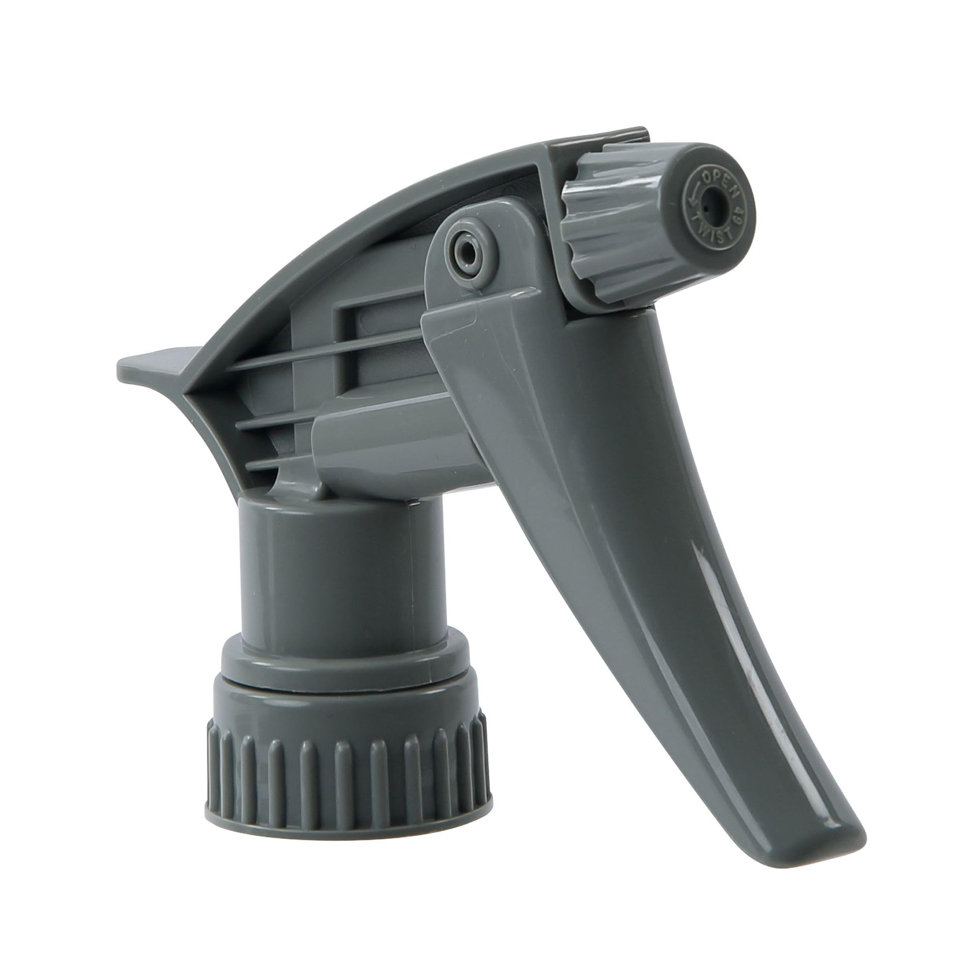 Boardwalk 511302 320CR 9.5 in. Tube Chemical-Resistant Trigger Sprayer - Gray (24/Carton)