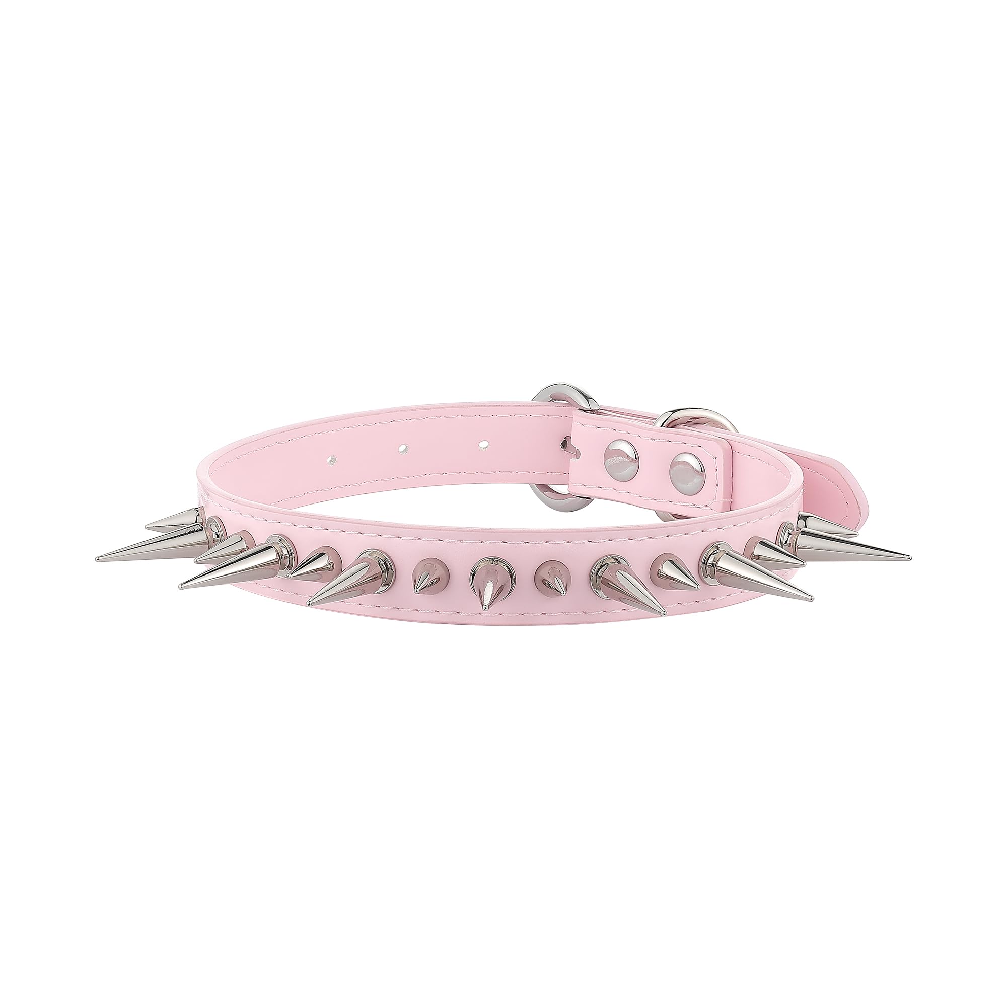 Punk Gothic Spiked Choker Necklace for Women