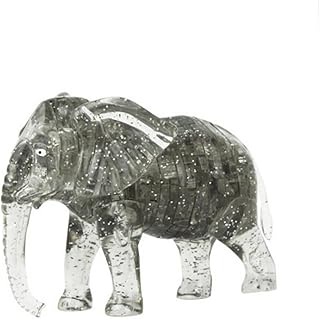 LRRH Novelty Creativity 3D Crystal Jigsaw Puzzle - Elephant (41Piece)