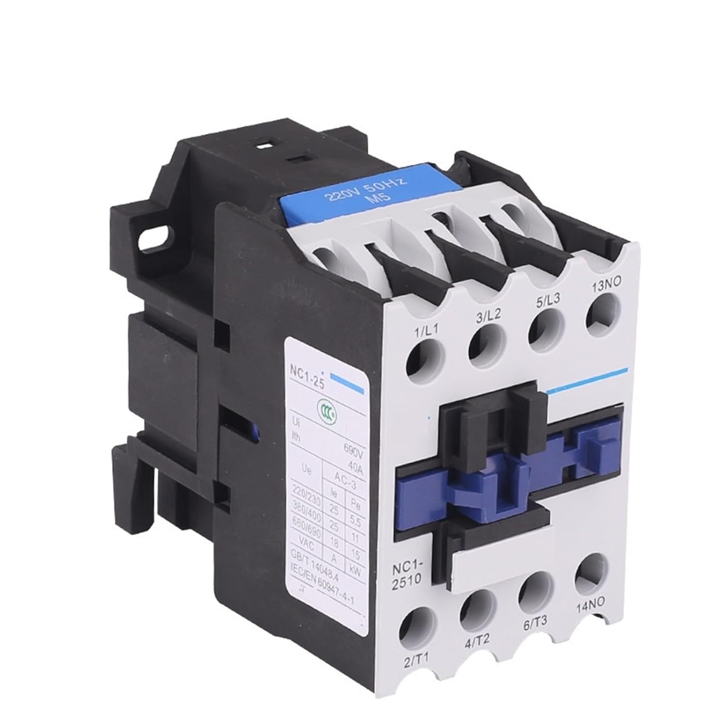 NC1-5011 NC1-5011 AC Contactor NC1-5011 220V/380V/110V/24V/36V Three-Phase Low-Voltage 1PCS(NC1-5011 36V)