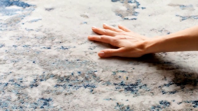 Tapete Safavieh Brentwood 121x61 cm Gris Claro y Azul miniatura 6