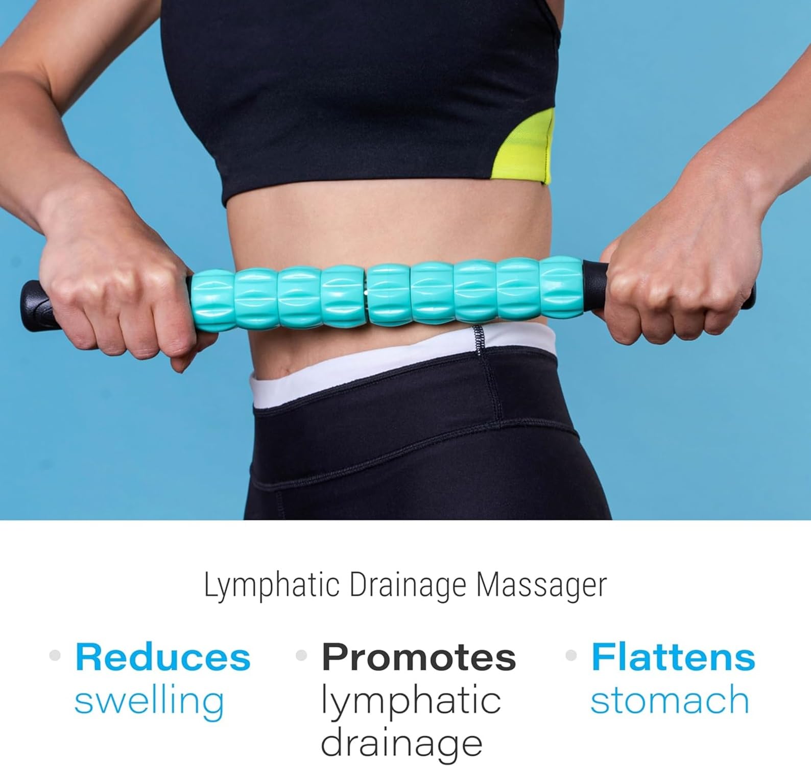 Bodylastics Deep Tissue Massage Roller Stick to Relieve Muscles Soreness, Cramping, Tightness for Legs, Back, Shoulder & Calf 2