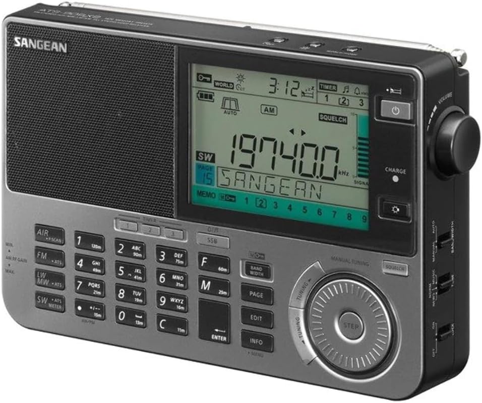 Ultimate FM/SW/MW/LW/Air Multi-Band Radio, ATS-909X2