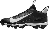 Chuteiras de futebol Alpha Menace 4 Shark (FN0028-001, preto/cinza fumê claro/prata metálico/branco)