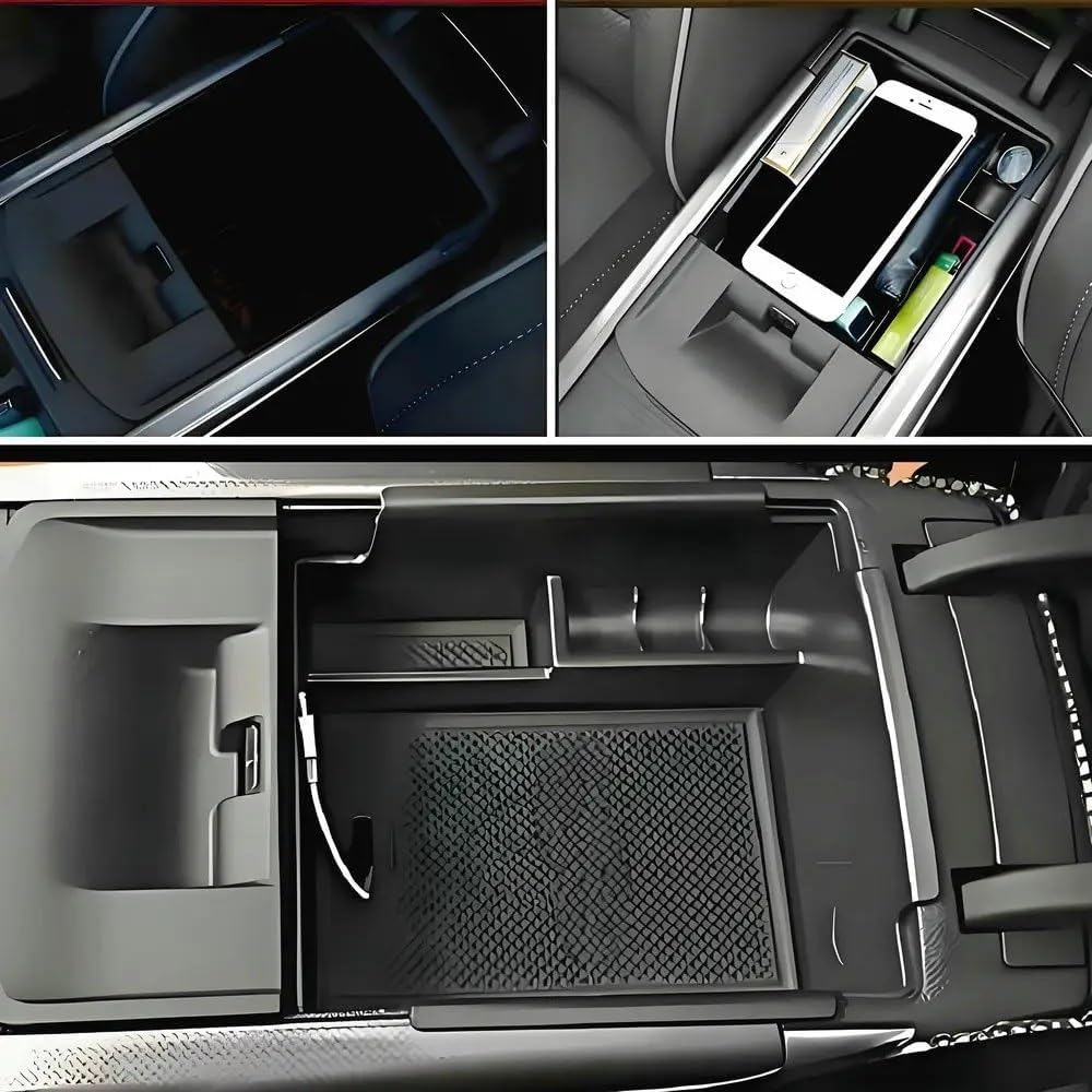 for Renault for Koleos for Samsung QM6 2016 2017 2018 2019 2020 Armrest Storage Box Tray Car Armrest Box