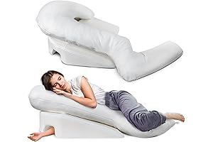 SAHEYER Side Sleeper Pillows with Arm Hole - Your Ultimate Sleep Haven...