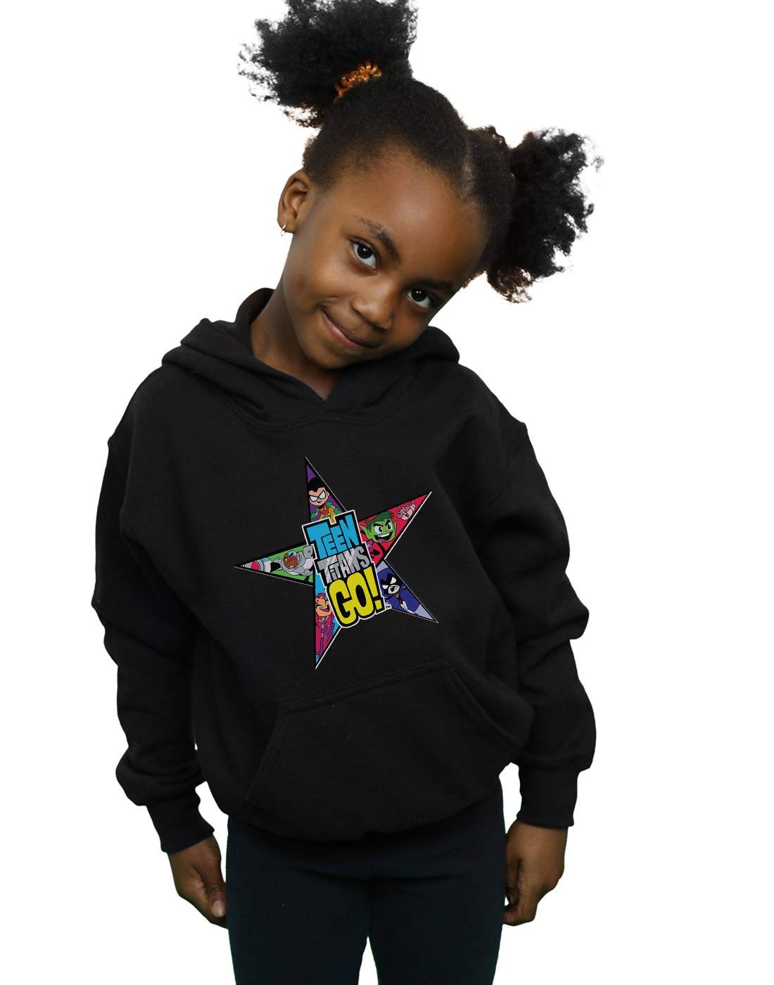 Absolute CultDC Comics Girls Teen Titans Go Star Logo Hoodie
