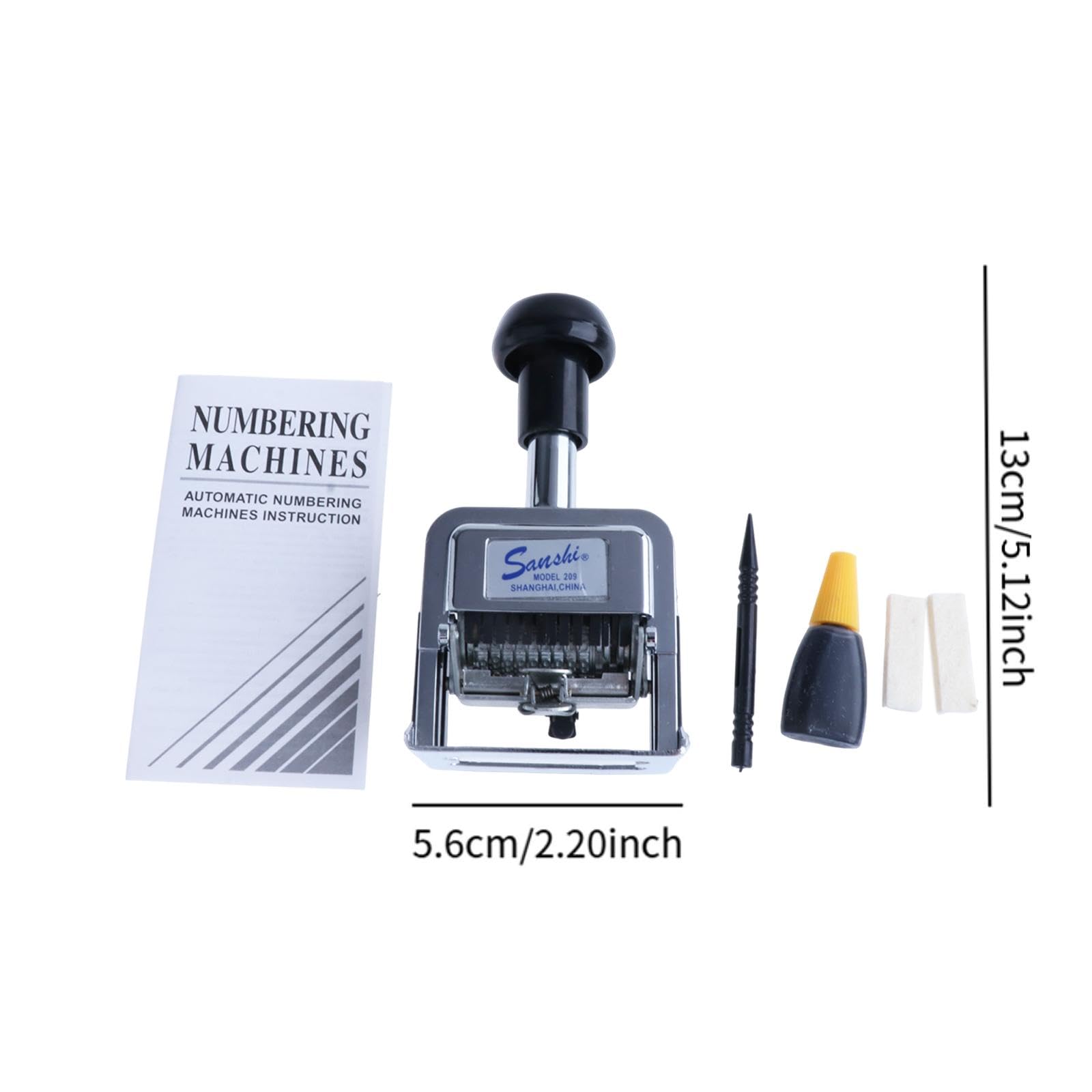 Numeradora Automática de, Máquina de Numeración Automática, Sello Numérico para Identificación de, 9 Dígitos