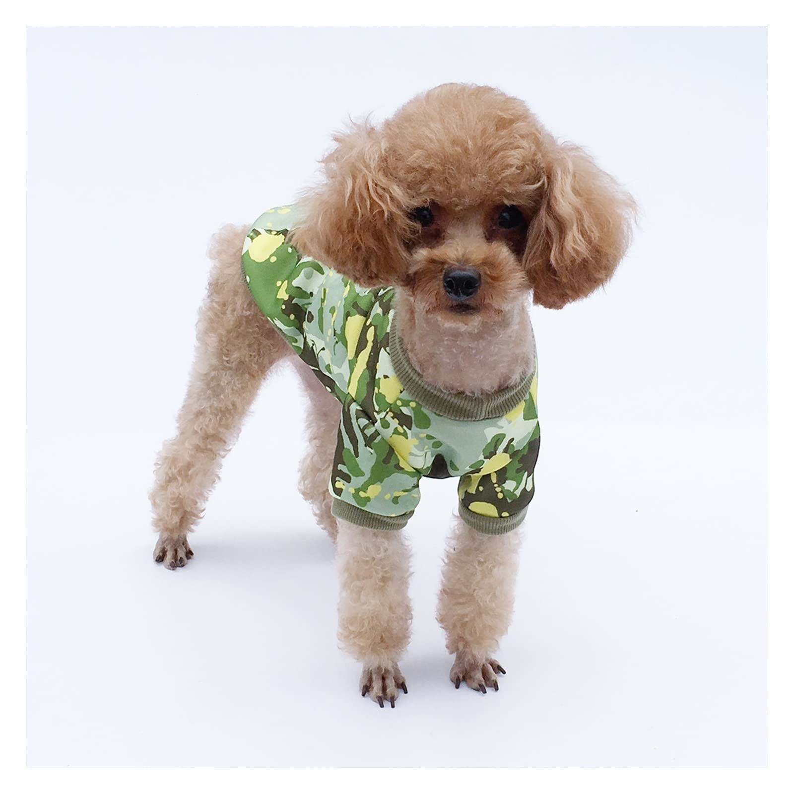 Kikbax Vestiti della Maglietta del Cane Maglietta Traspirante della Maglia del Cucciolo Vestiti dell'animale Domestico (Color : Black, Size : L)