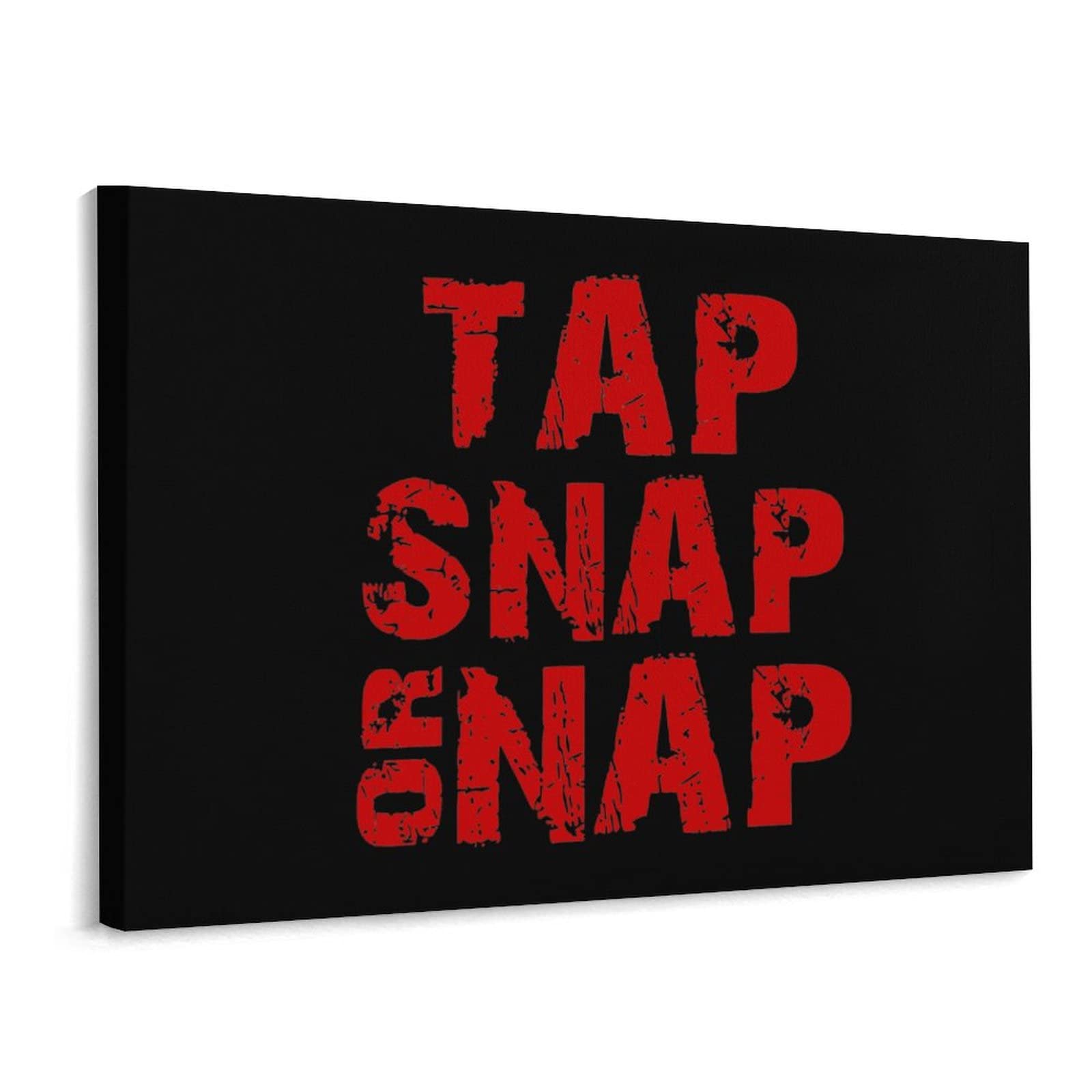 Lienzo de Jiu Jitsu Tap Snap Or Nap de 30x40 cm para decorar paredes 8