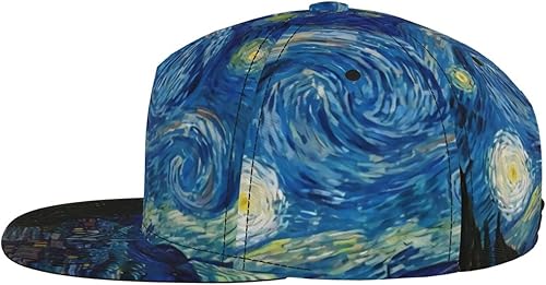 Miniatura 9 de Cartoon Animal Baseball Cap for Men Women Classic Snapback Hip Hop Flat Bill Brim Adjustable Visor Beach Trucker Hat