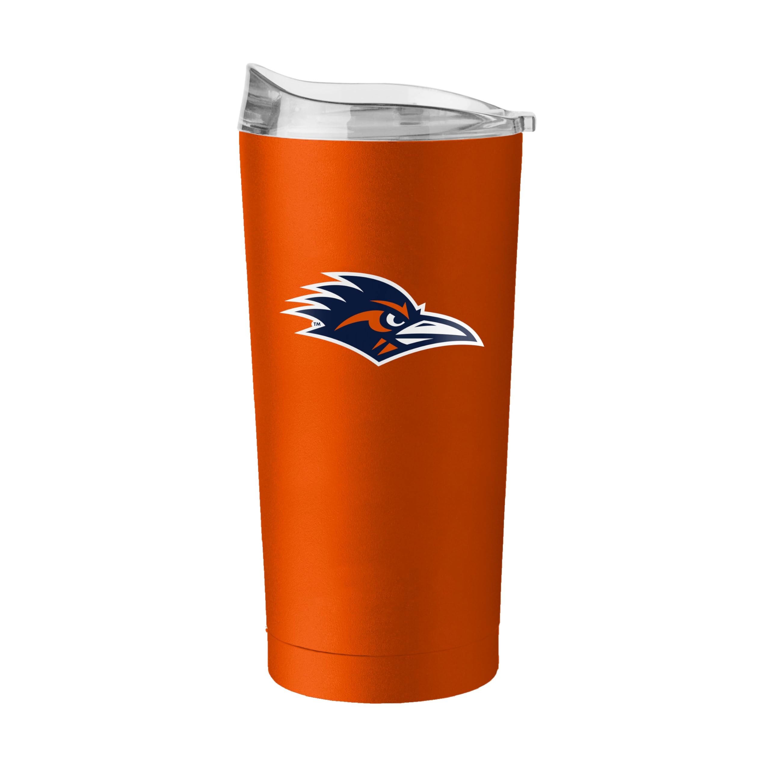 Logo Brands NCAA 20 oz Powder Coat Stainless Tumbler -Double-Wall Insulated Everday Tumbler for Hot or Cold Drinks, High Lip Lid, Team Color