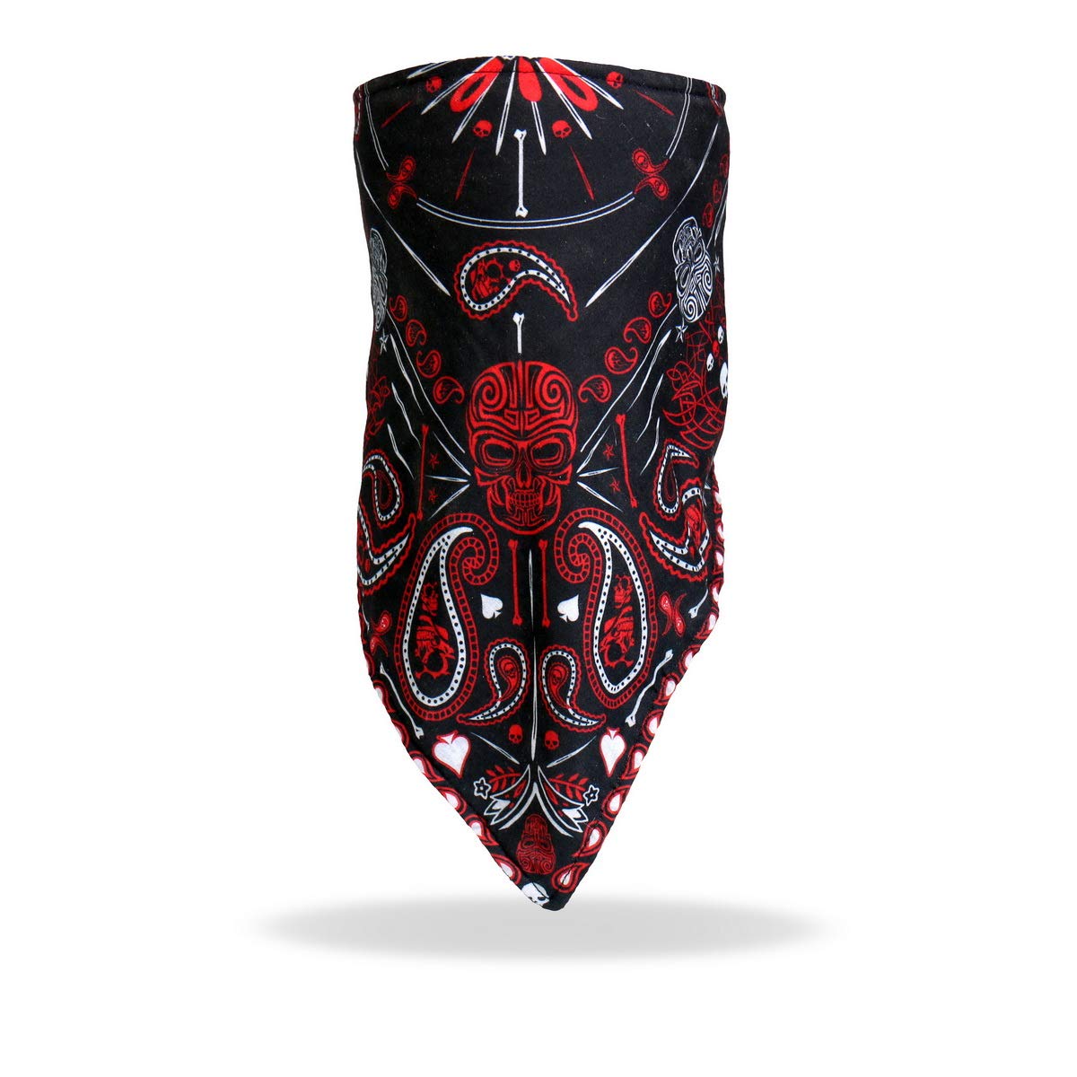 Hot Leathers FWC1004 - Calentador de cuello con estampado de cachemira, talla única