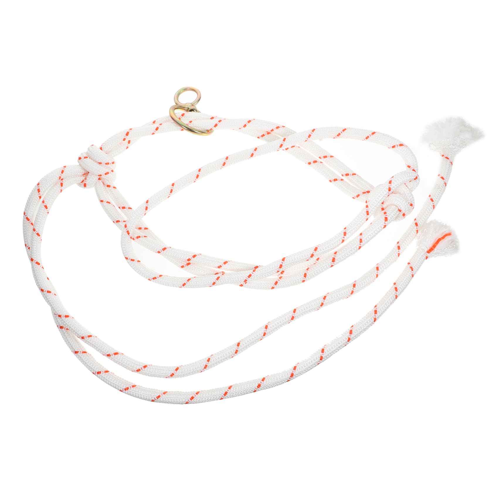 Sosoport Cattle Cage Rope Bridle for Cattle Traction Supplies Bull Nose Lead Bridle Headstall Braided Rope Halter Cattle Head Bridle Cattle Traction Halter Cow Halter Metal The Cow Outdoor