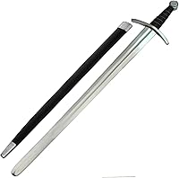 Vista 12 de Armory Replicas Espadas medievales y vikingas de la película: réplicas de acero al carbono forjadas a mano con vainas y detalles auténticos