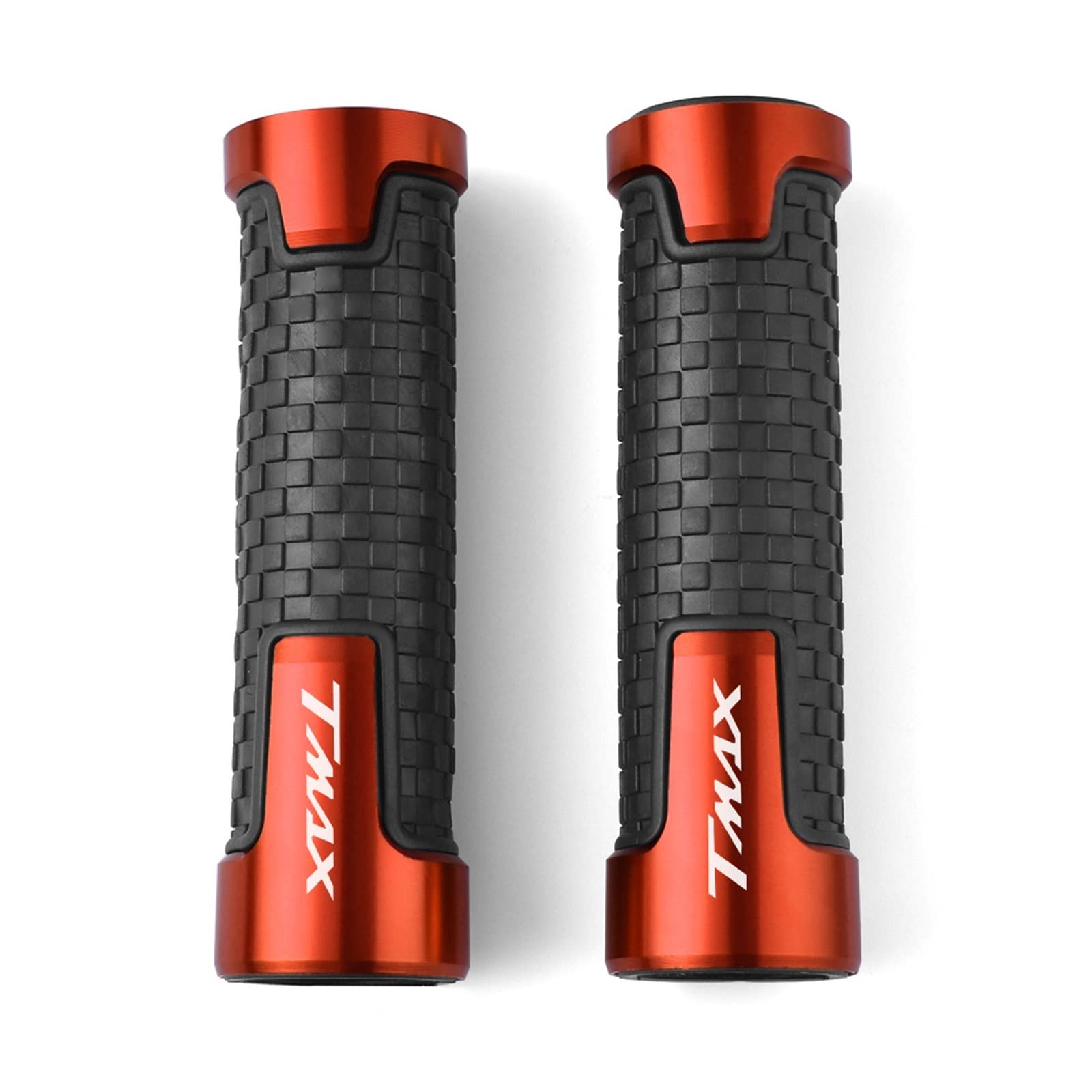 Poignées Tmax 530 anti-vibration en aluminium CNC et caoutchouc