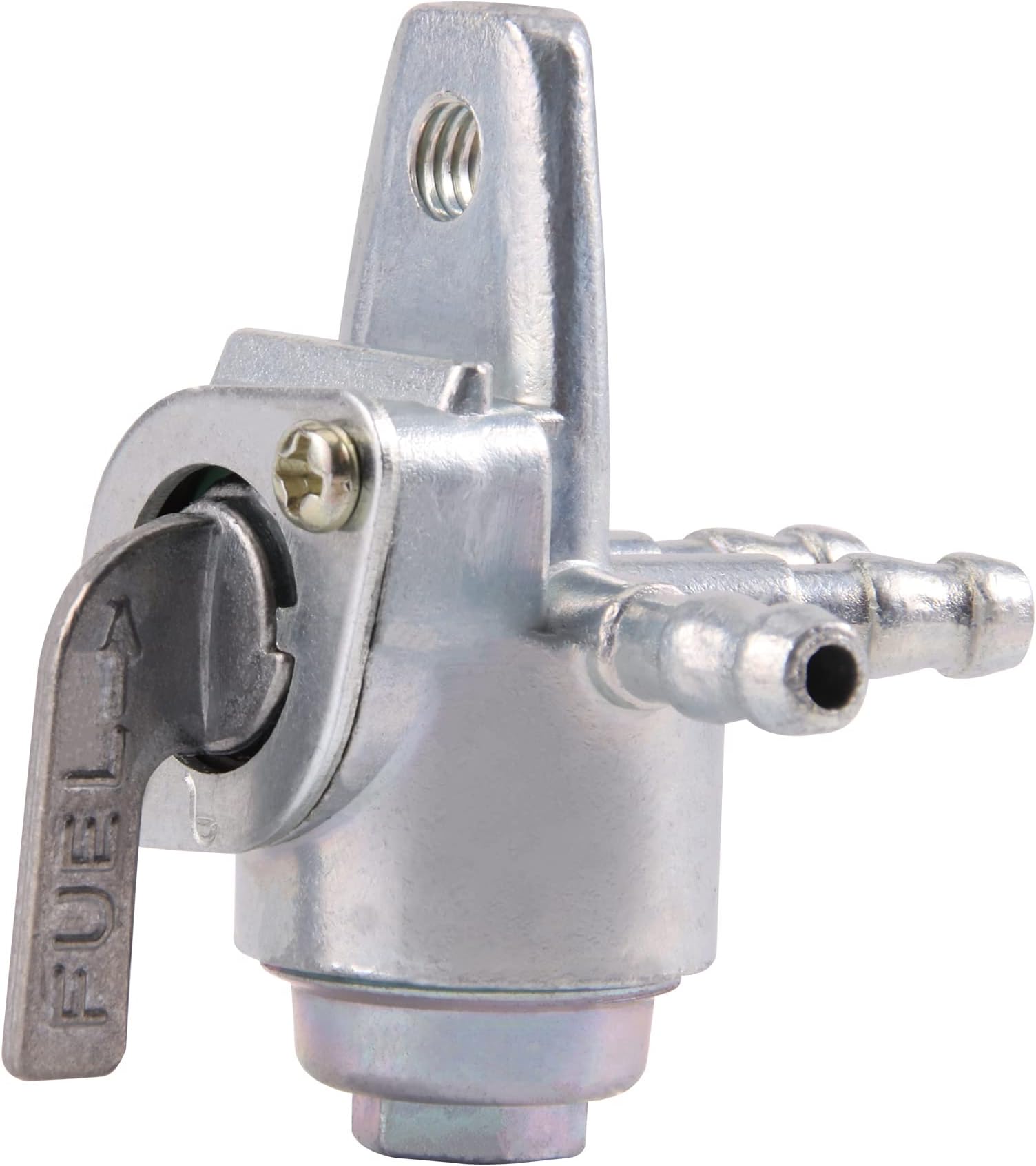 GOOFIT 3 Pump Fuel Filter Fuel Tank Stop Valve Replacement for 50cc 110cc 125cc 150cc 250cc ATV Pit Bicycle Mud Motorcycle Mud 4 Wheels Four Wheel Vehicle