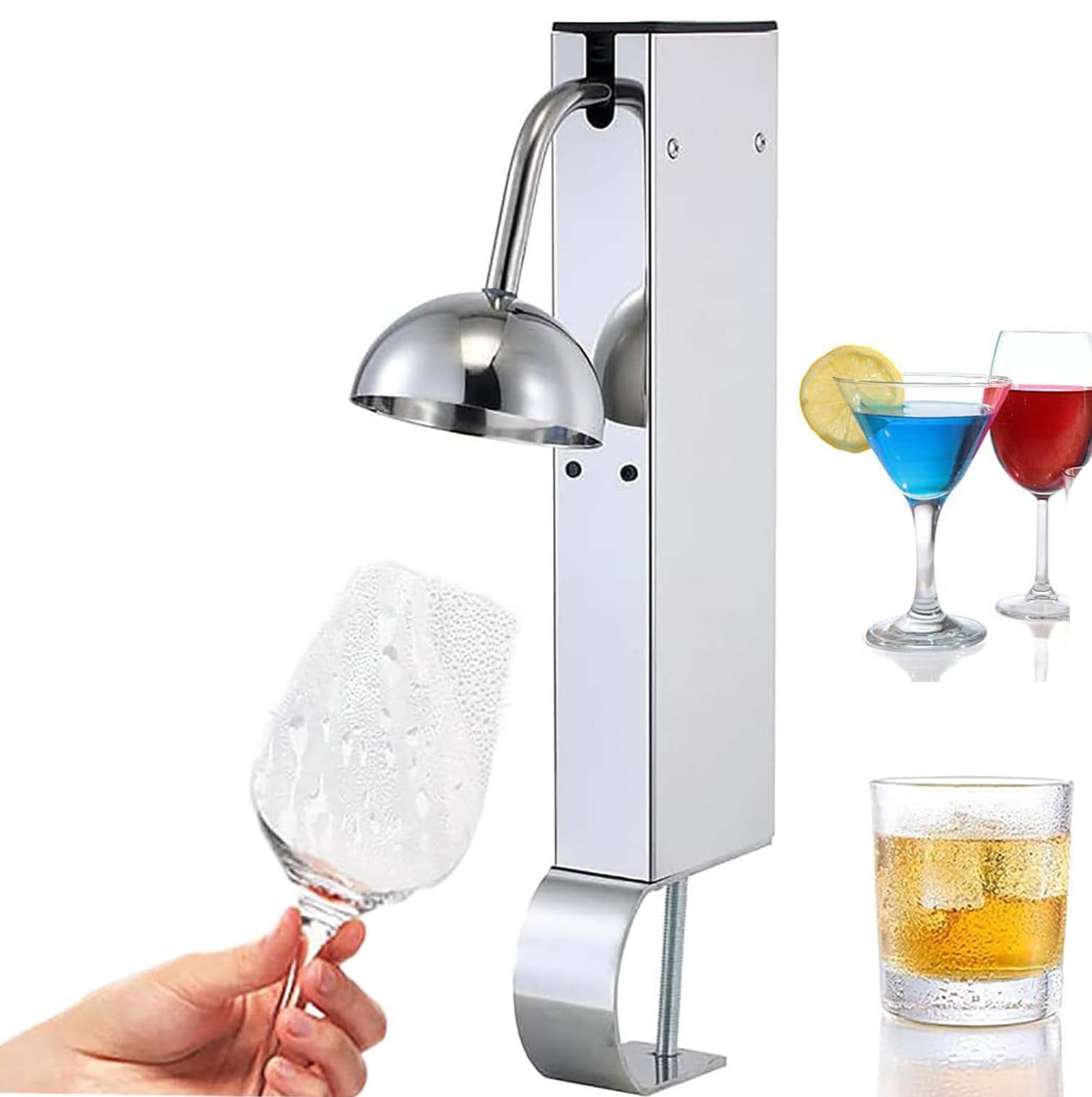 Refroidisseur de Verre Commercial, Givreur Biere et Vin Bar