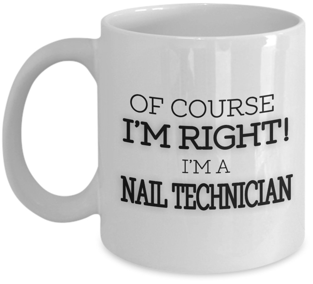 Nail Technician Christmas Novelty Gift Mug