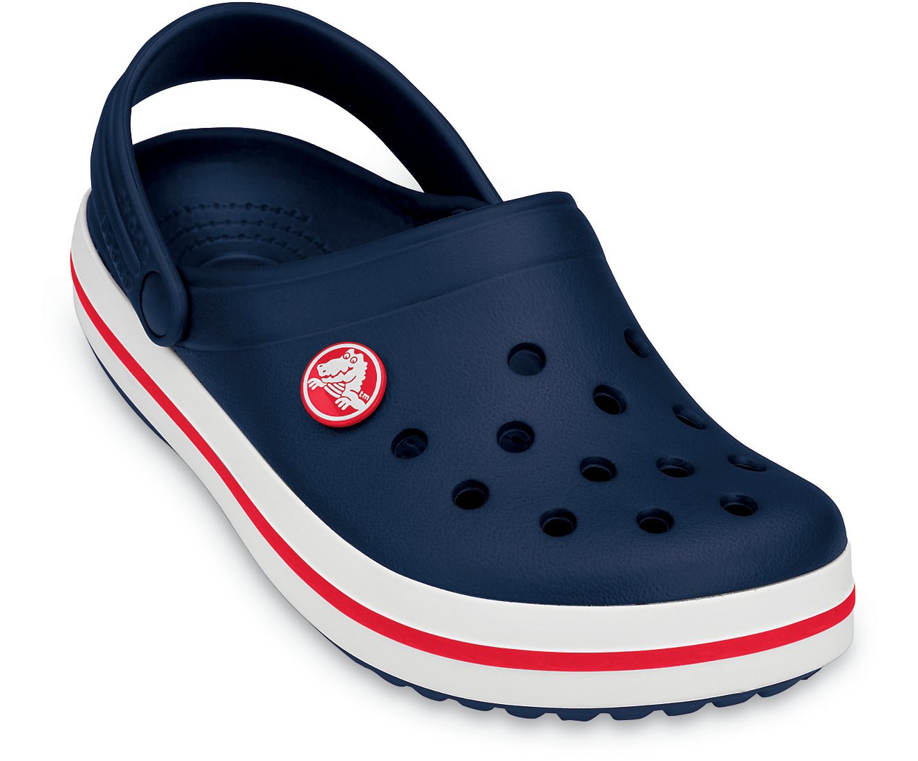 crocs Kids' Crocband Clog (Toddler/Little Kid),Navy,12-13 M US Little Kid