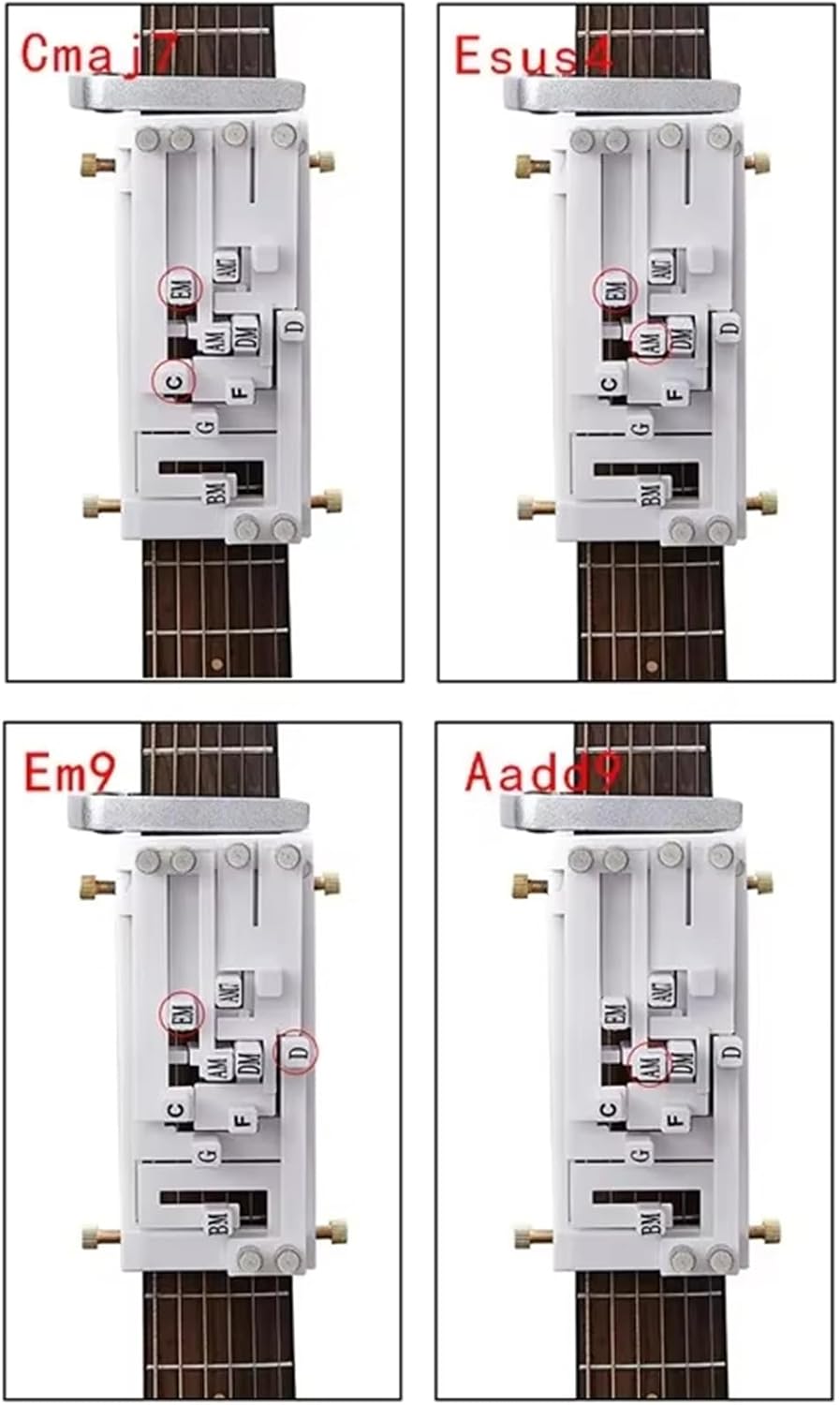 ギターコード学習システム コードトレーナー ギター演奏歌唱ツールセット 簡単なコード切り替えに最適