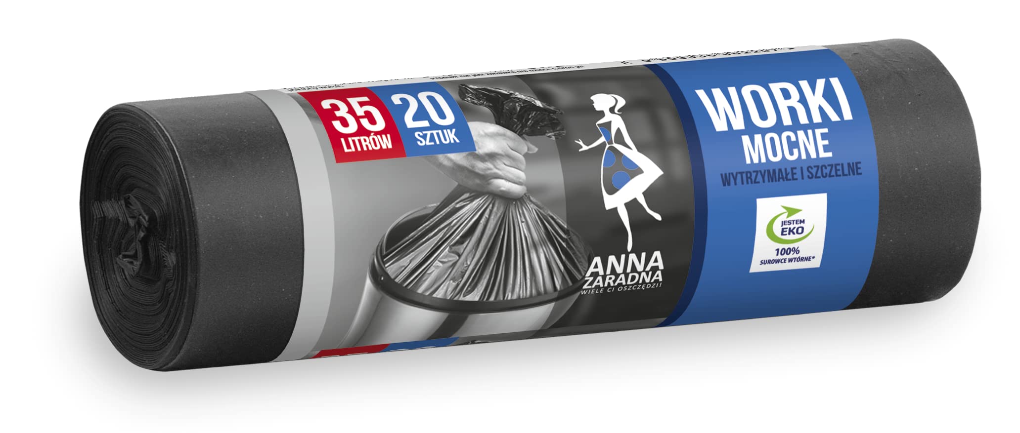 Anna Zaradna Garbage bags STRONG 35L 20pcs