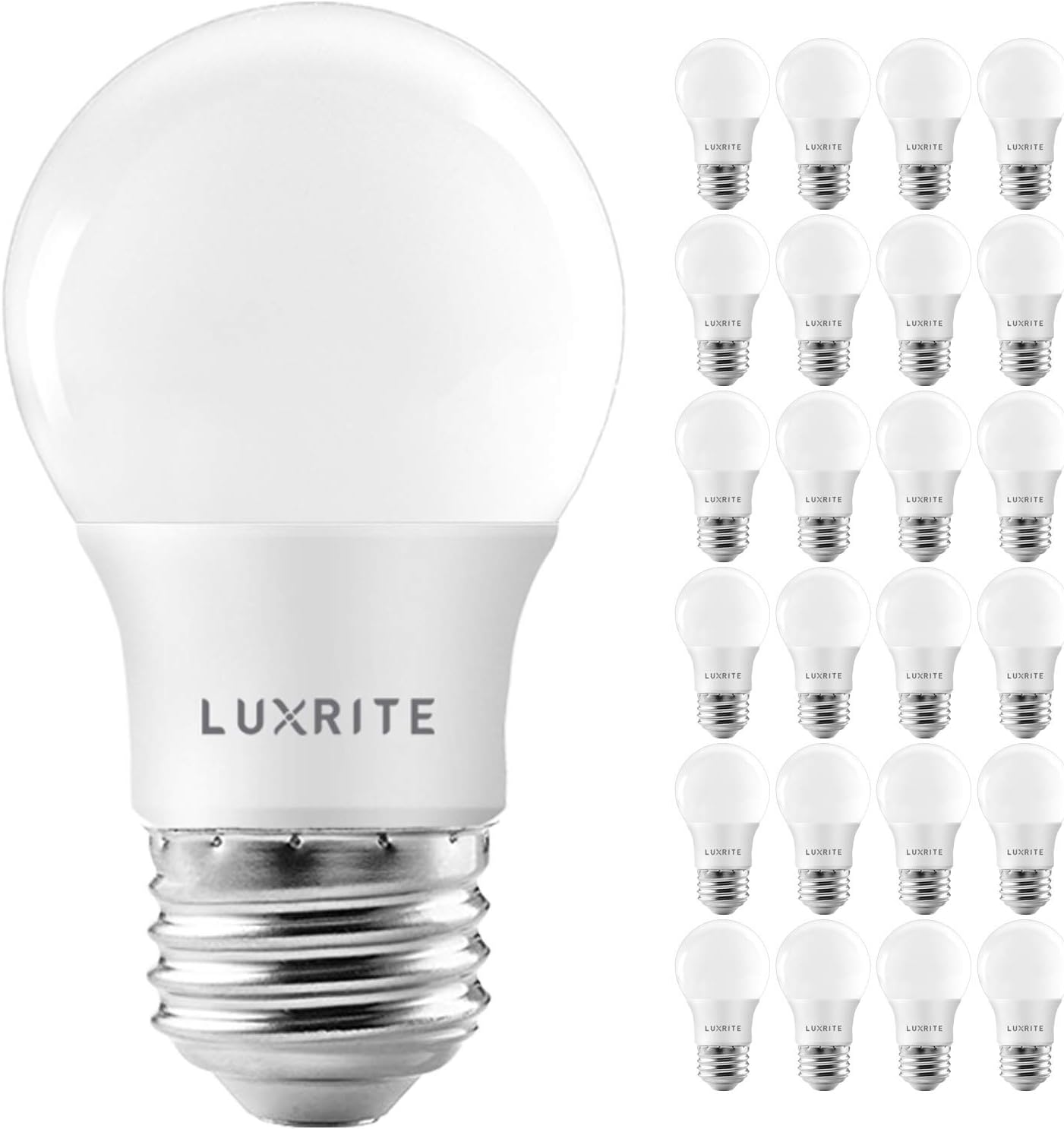 LUXRITE A15 LED Bulb 40W Equivalent, 7W, 2700K (Warm White), 600 Lumens