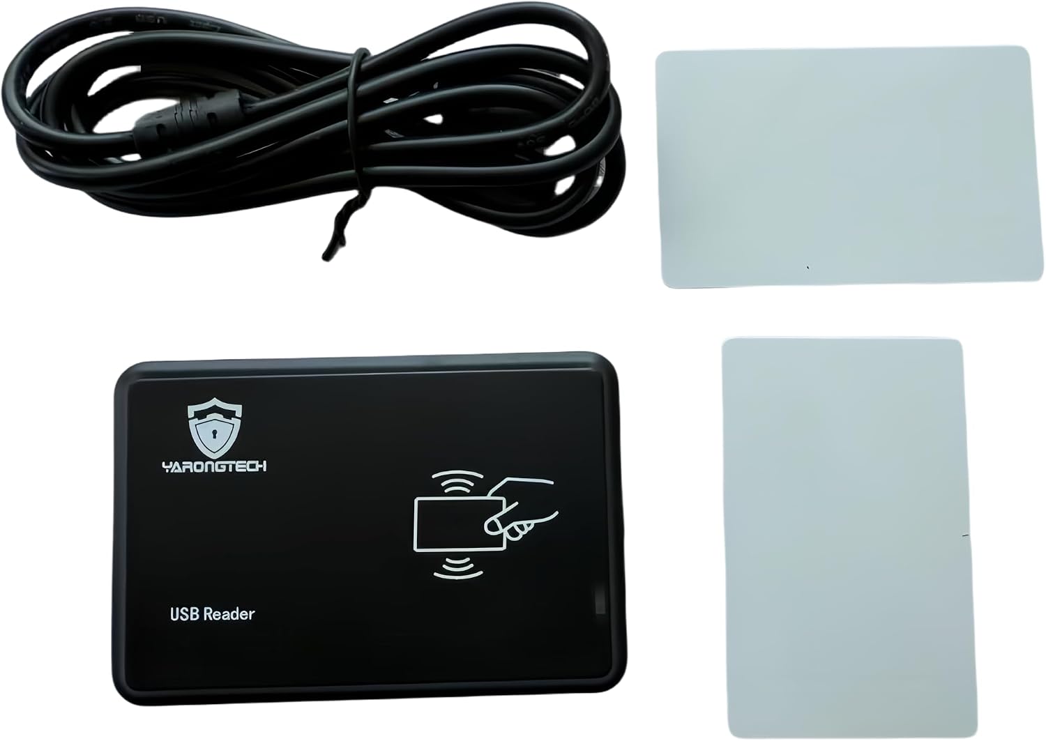 YARONGTECH 125khz RFID Desktop Reader,em4100 RFID Card tag ID Reader (8D)