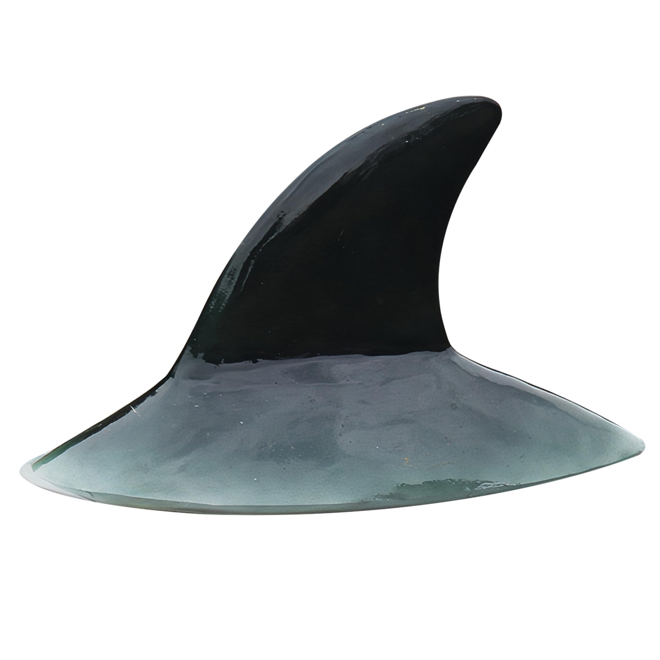 Gemuseeee Pond Accessories Realistic Floating Shark Fin Outdoor Decorations for Swimming Pools & Ponds 11x7 Inch