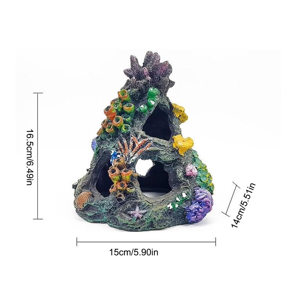 迫力あり！海のインテリア♪　 珊瑚 天然 サンゴ オブジェ 置物 アクアリウム Amazon | 水槽 オブジェ 石 岩 熱帯魚 隠れ家 可愛い 珊瑚 人工
