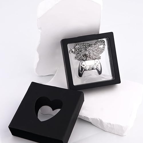 Miniatura 5 de Colgante de controlador de juego helado, Zinc, No es una piedra preciosa