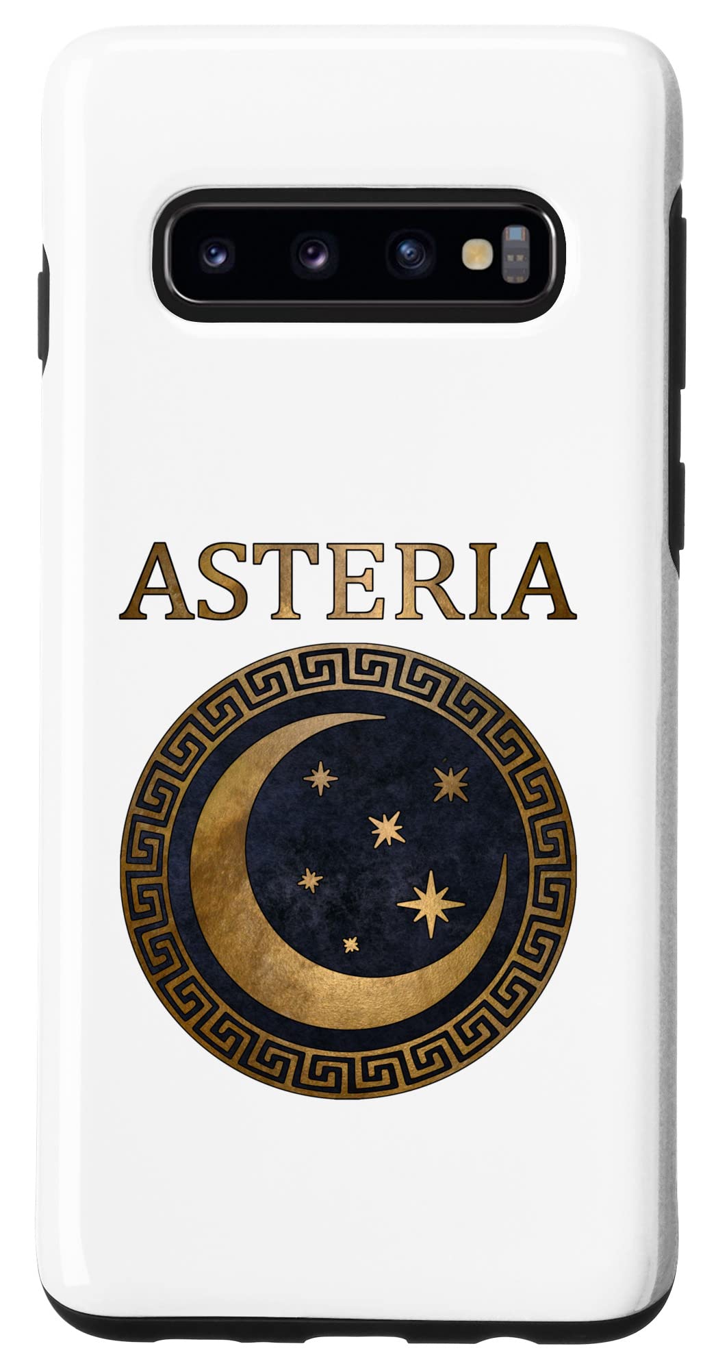 Galaxy S10 Asteria Ancient Greek Goddess of The Stars Symbol Case