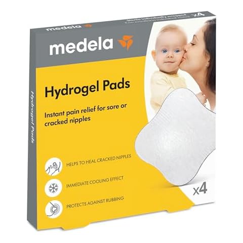 Medela Hydrogel Pads | Pain Relief for Sore or Cracked Nipples | Breastfeeding Essentials Cover