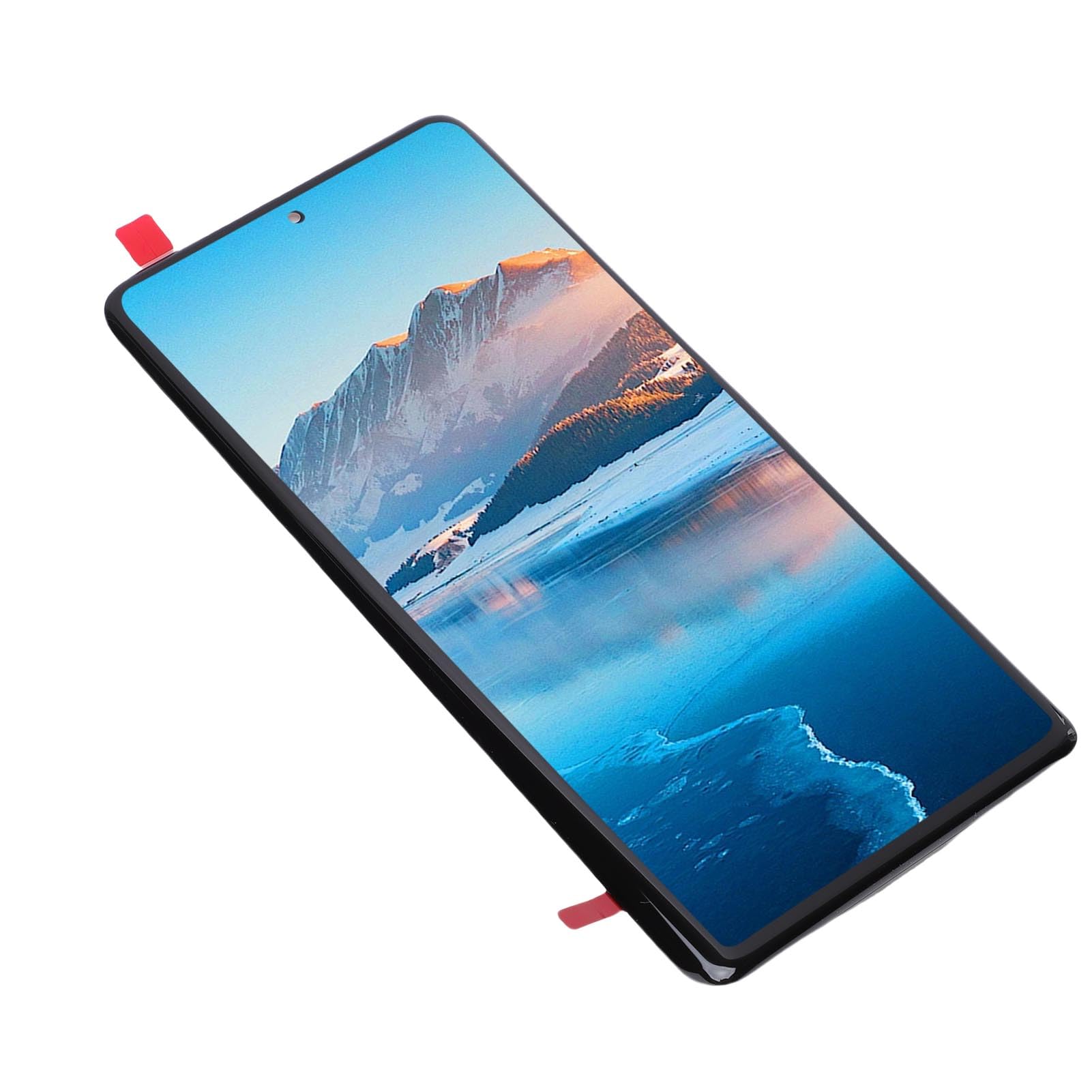 Generic Gruppo Digitalizzatore Touch Screen Edge 60 con Funzione di Impronta Digitale per la Sostituzione dello Schermo del Telefono e Kit di Strumenti di Riparazione per Professionisti