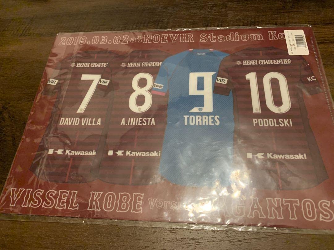 Amazon.co.jp: ヴィッセル神戸 イニエスタ トーレス ビジャ ポドルスキ