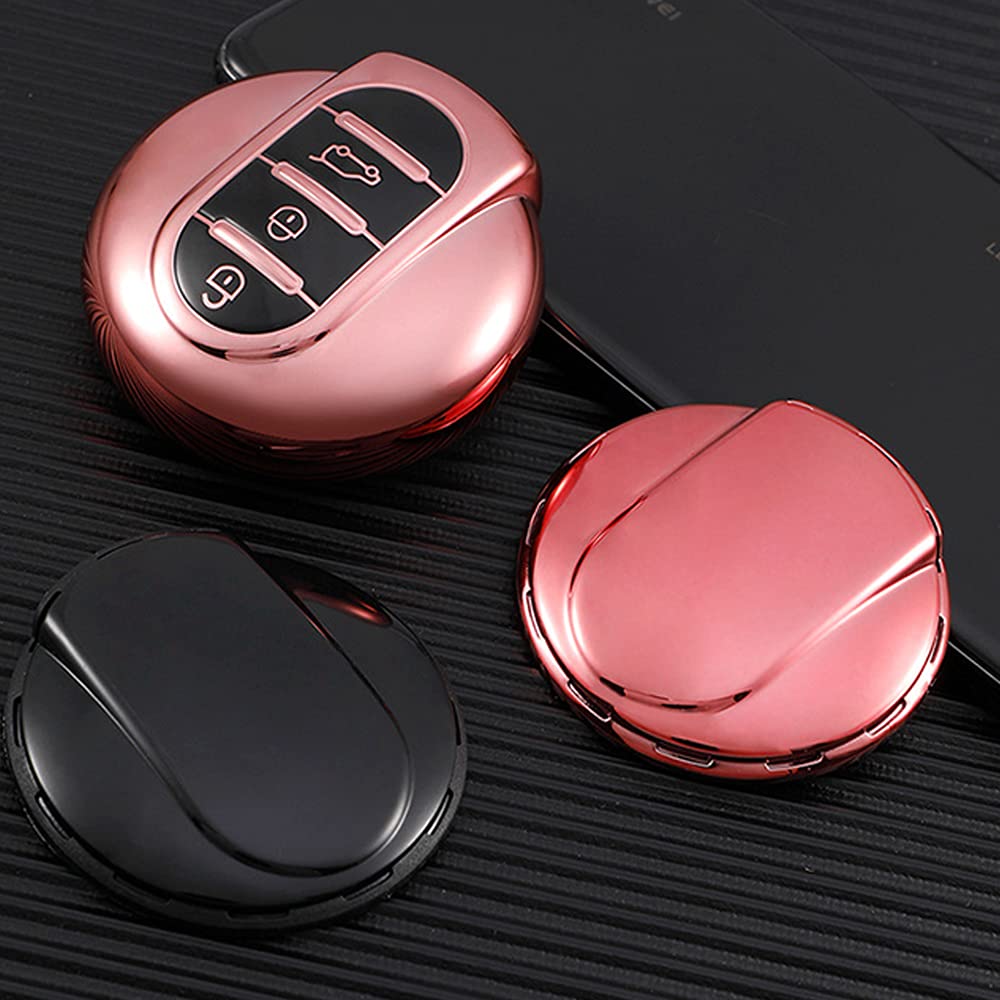 Funda Protectora TPU Para Llave BMW Mini - Compatible Con Modelos Cooper, One, S, 3 Botones