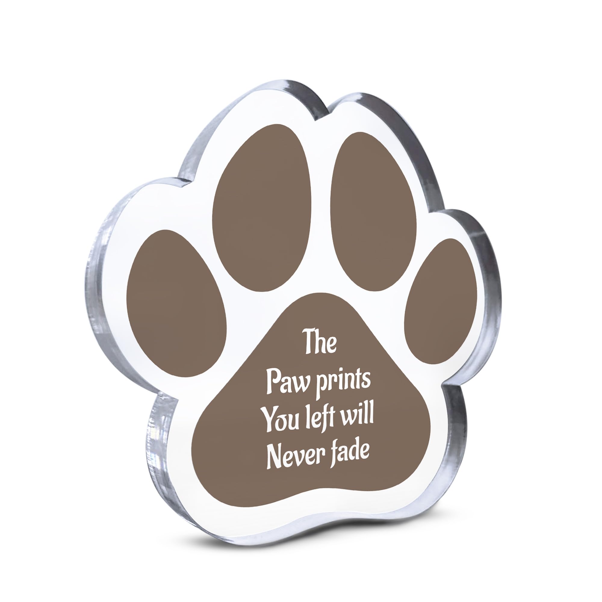 RED OCEAN Personalised Pet Memorial Plaque For Dog Cat Puppy Memorial Gift For Dog Lover Remembrance Plaque In Memory Sign For Pet Home Decor (Pet Memorial Sign 11)
