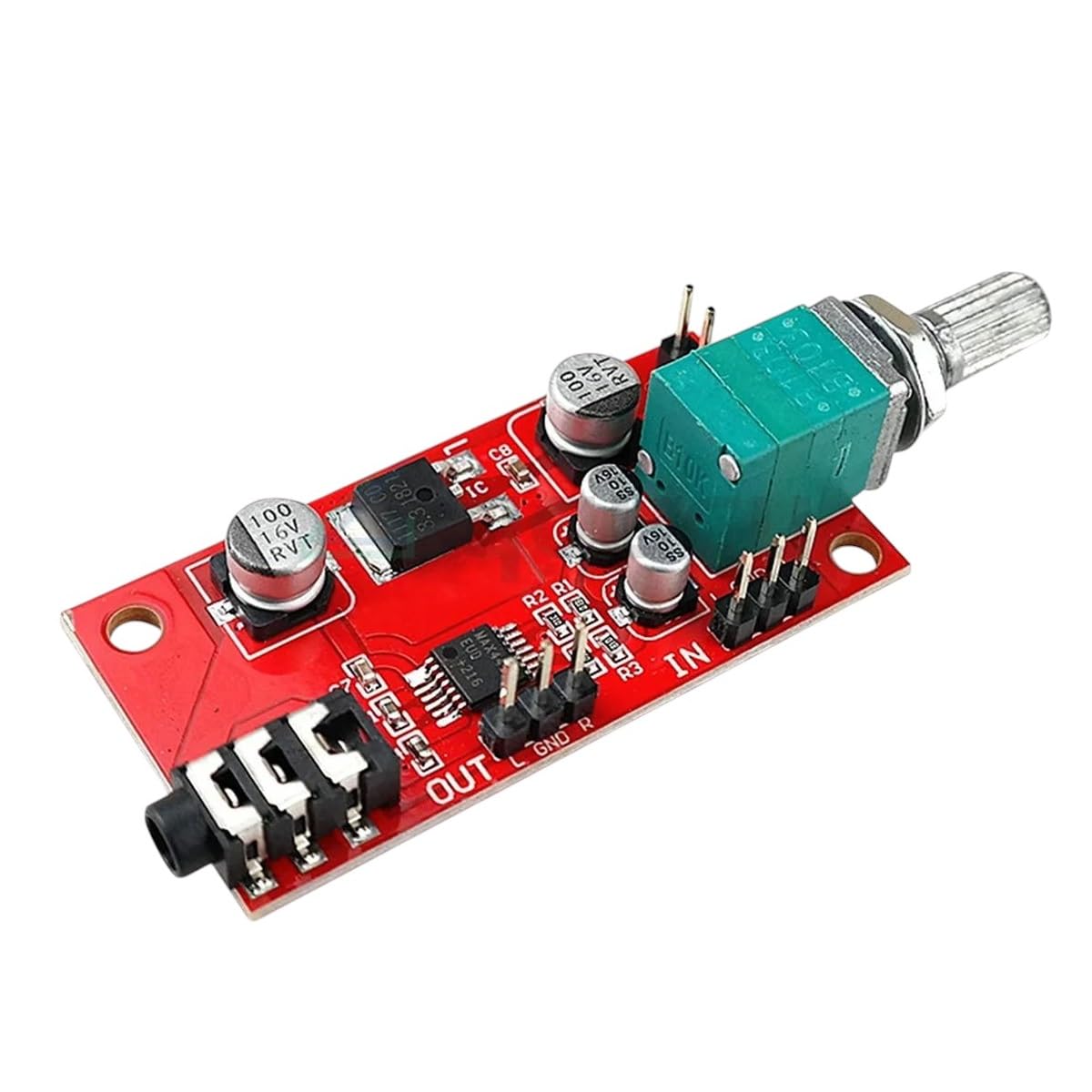 Headphone Amplifier Board MAX4410 Miniature Headphone Amplifier Can Be Used As Power Amplifier PreamPlifier Instead of NE5532 New 2025 for Arrival High for Quality