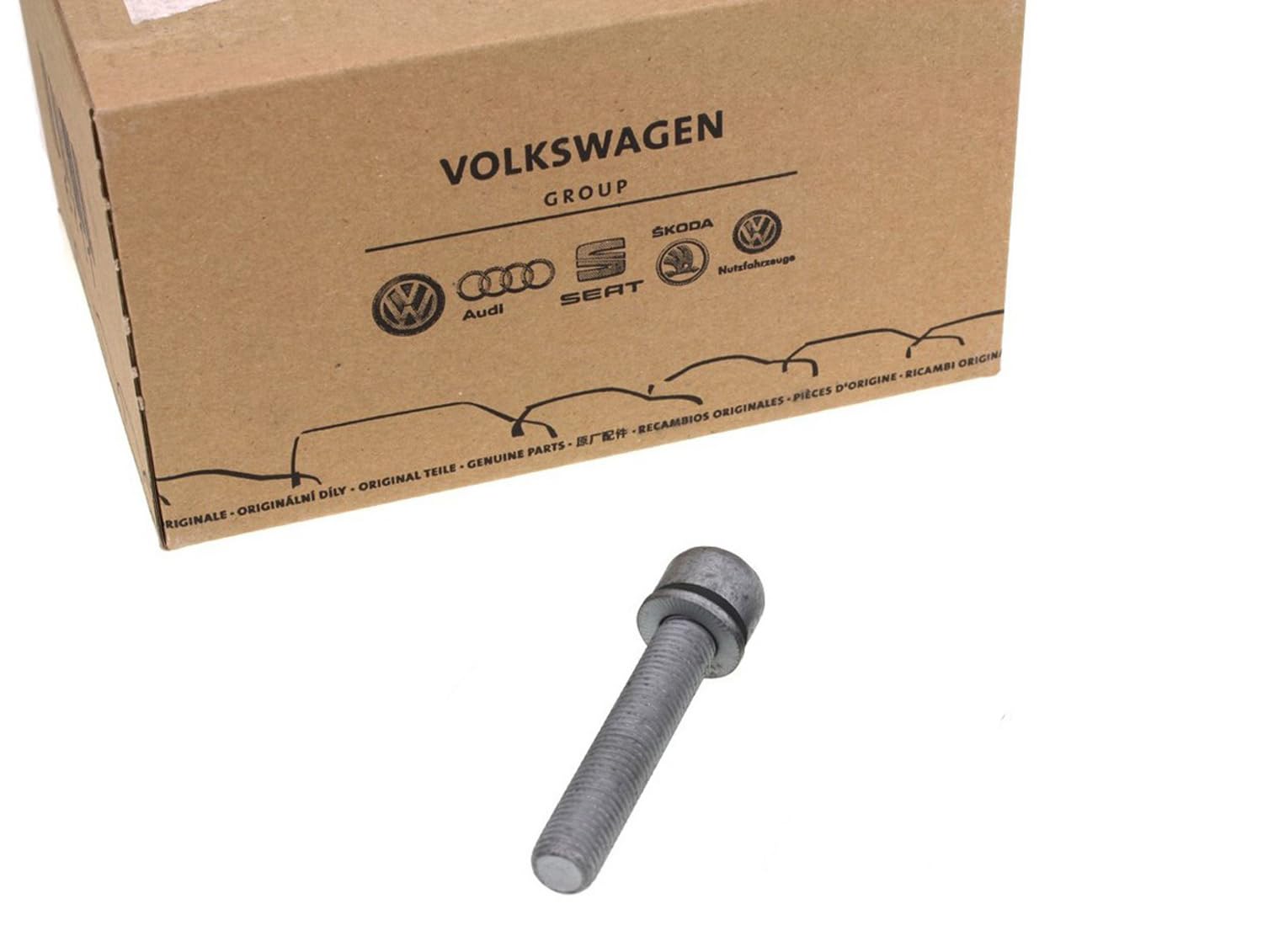 Genuine VW Rear Caliper Carrier Socket Head Bolt - N 91168901 