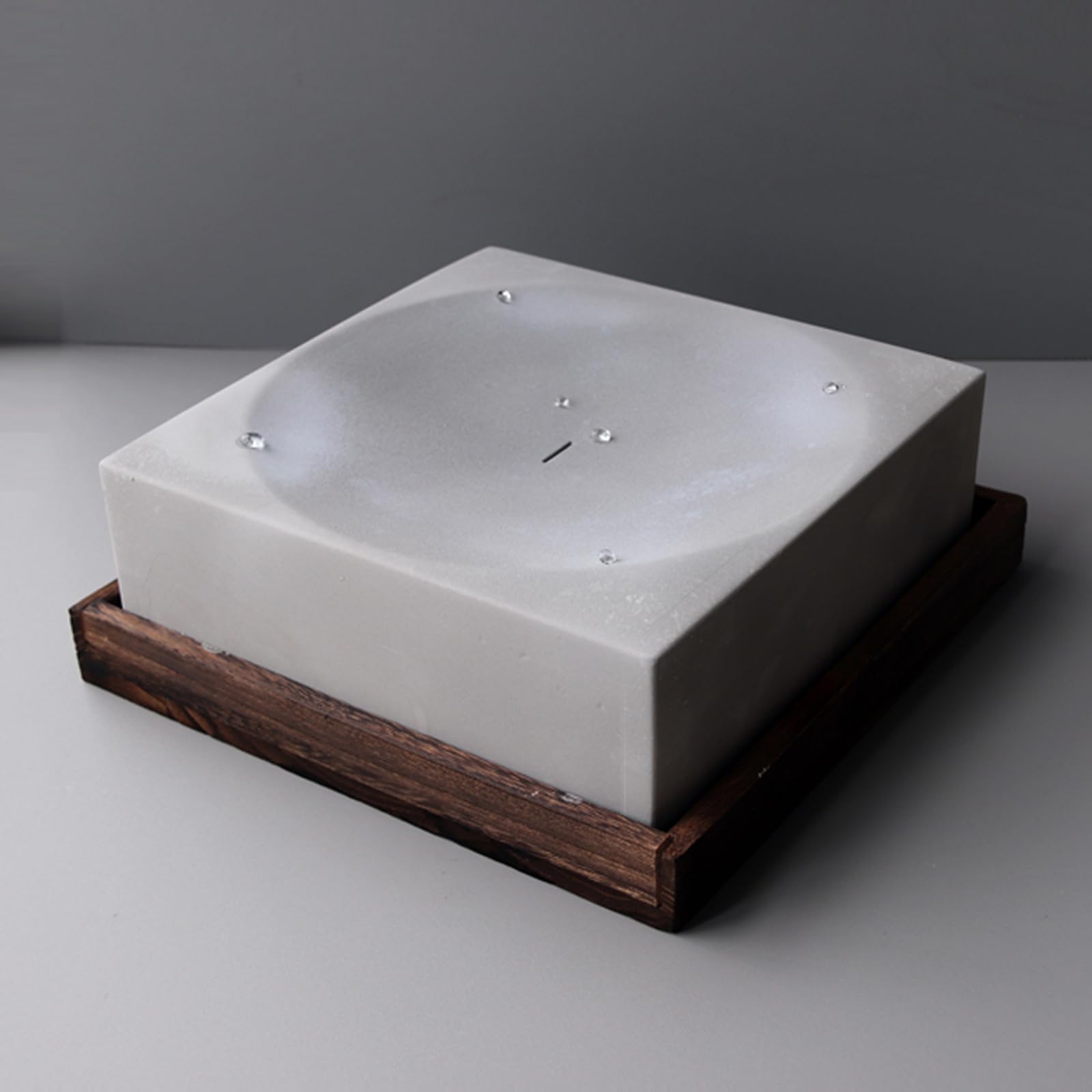 Automatisches Katzenspielzeug mit Wassertropfen, elektrischer Katzenspielzeug, Moderne Skulptur fließenden Wassers, für Wohnungskatzen und Hunde, Büro, Wohnzimmer (A Plug in)