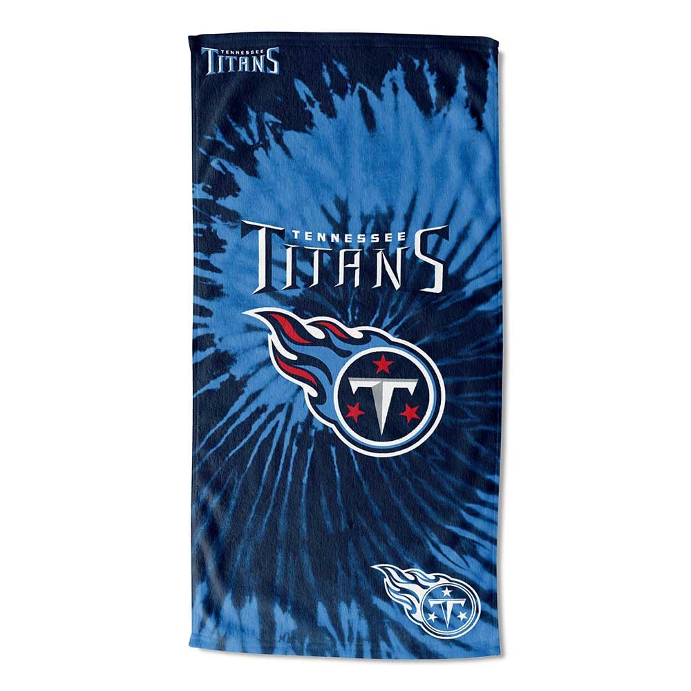 Northwest NFL Tennessee Titans Unisex-Adult Beach Towel, 30" x 60", Psychedelic