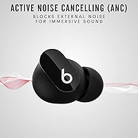 Vista 6 de Beats Studio Buds + Auriculares inalámbricos con cancelación de ruido, color negro/dorado (renovados)