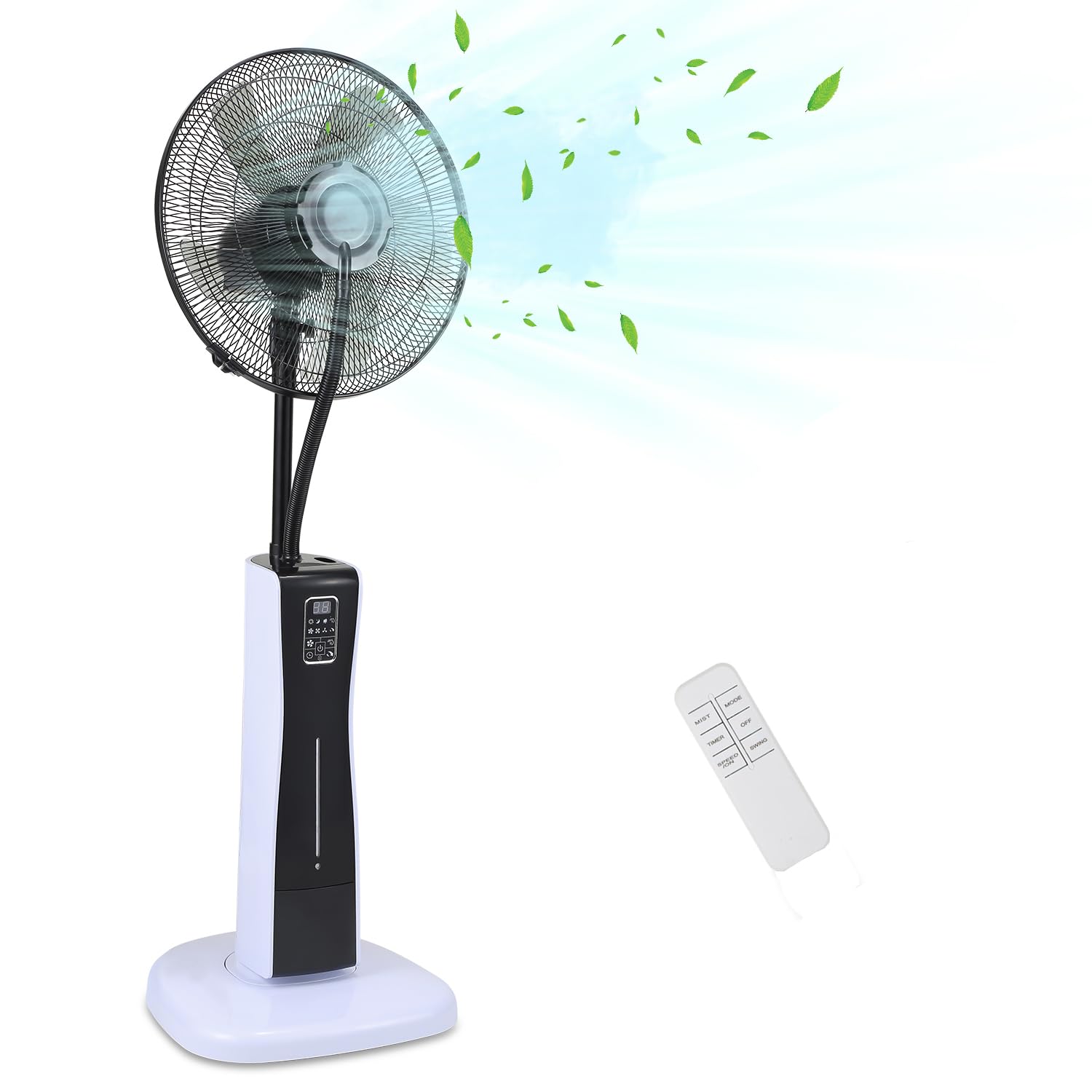 Ventilateur brumisateur 3 modes avec minuterie pour un air frais sur mesure