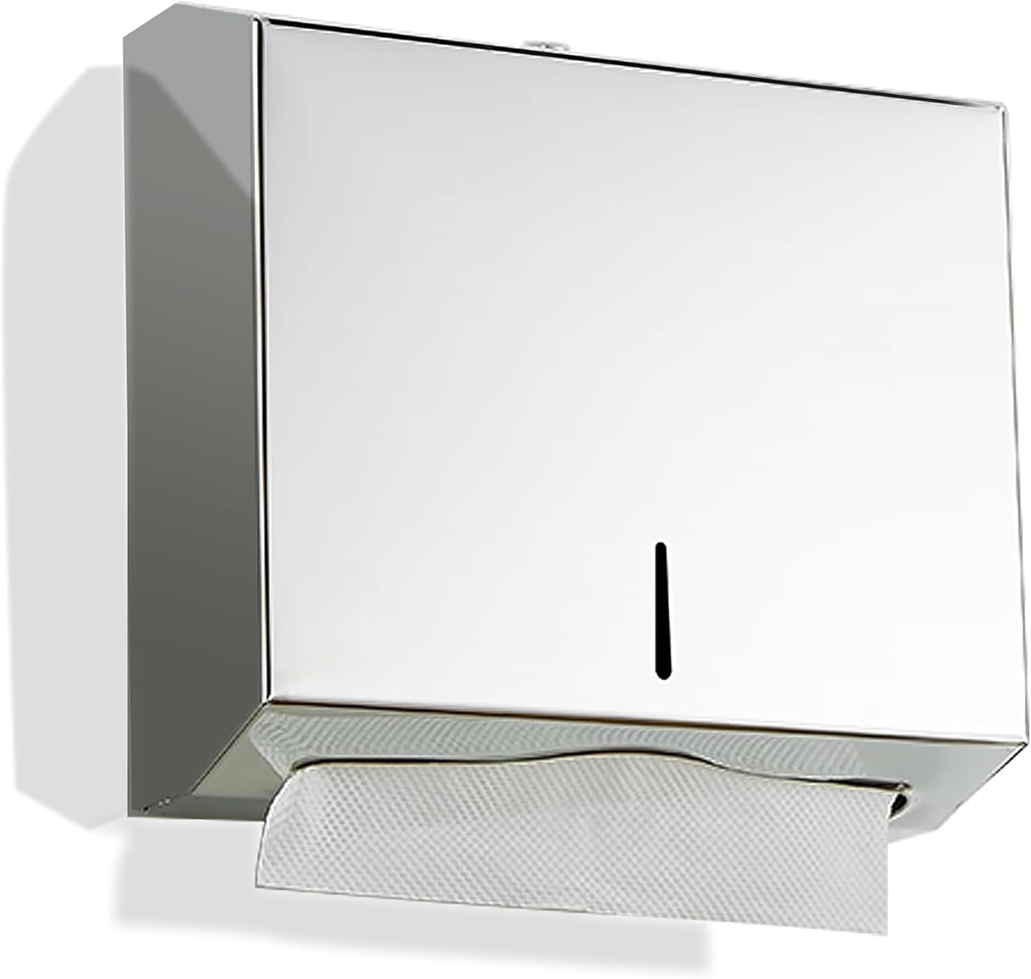 Dispenser Carta Asciugamani Da Parete - 27x20,5x10,4 Cm, Nero - Foto 6