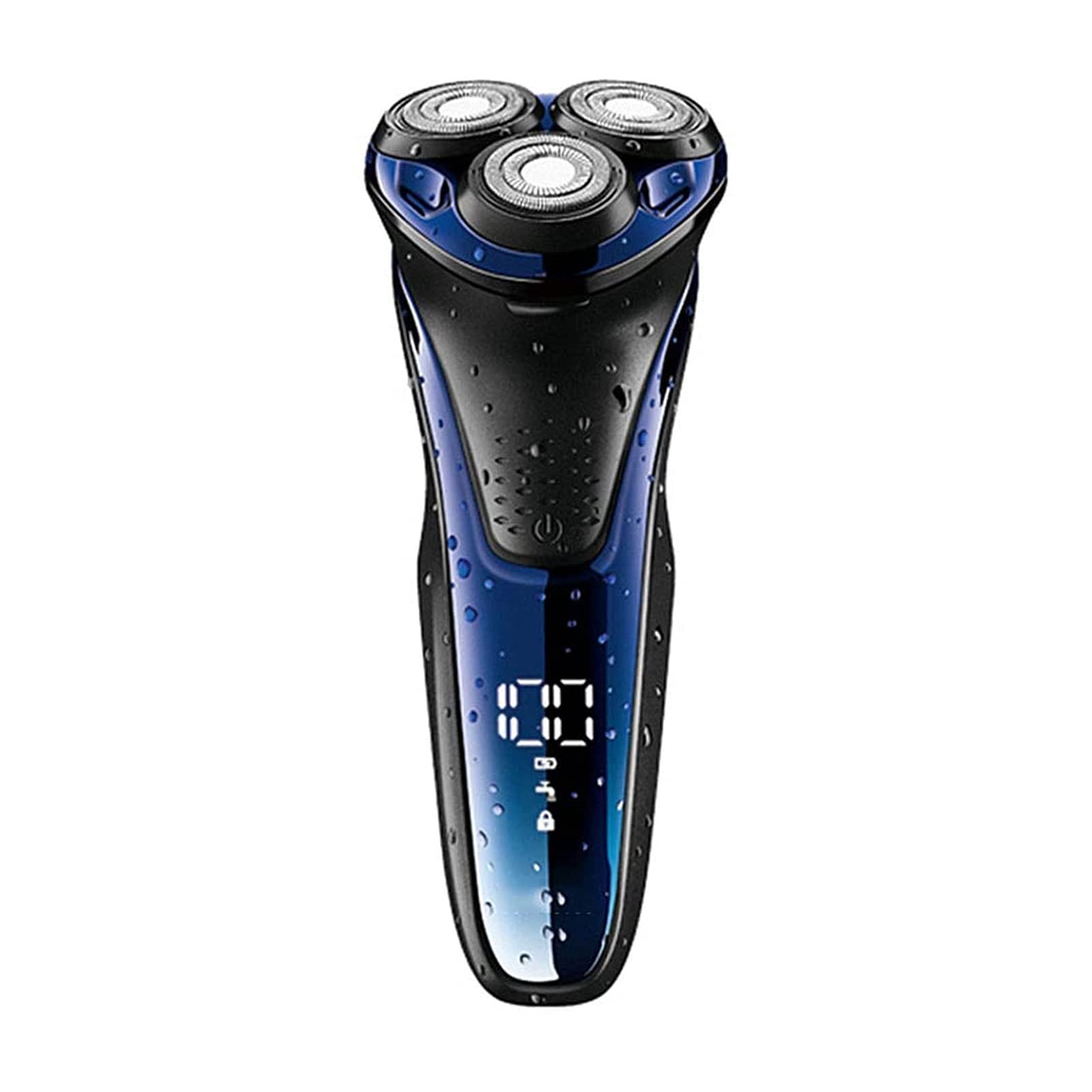 Electric Shaver for Men Wet and Dry Waterproof Electric Razor Cordless Rechargeable Rotary Shaver Razor for Men with