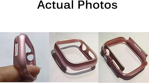 Miniatura 2 de Miimall Compatible con Apple Watch de 1.614 pulgadas, marco duro de policarbonato, ultrafina, ligera, para mujer y hombre, carcasa protectora para