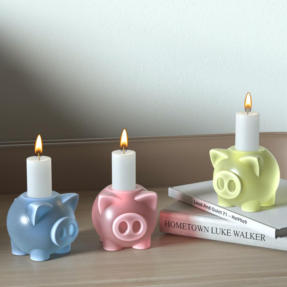 Lot De 2 Moules En Silicone En Forme De Cochon, FORMVERSITY