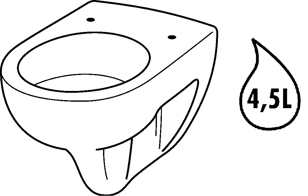 Grohe Rapid SL montaje Element, inodoro de pared, cisterna de impresión, 1.13 m 38519001, Blanco, 03964 2