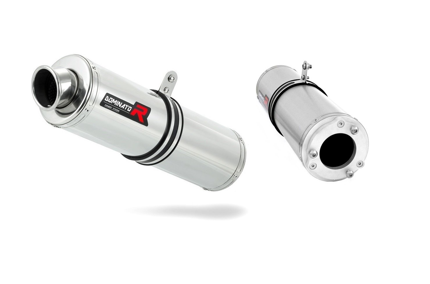 しも ZX9R ZX 9R Exhaust ROUND Dominator Racing silencer muffler