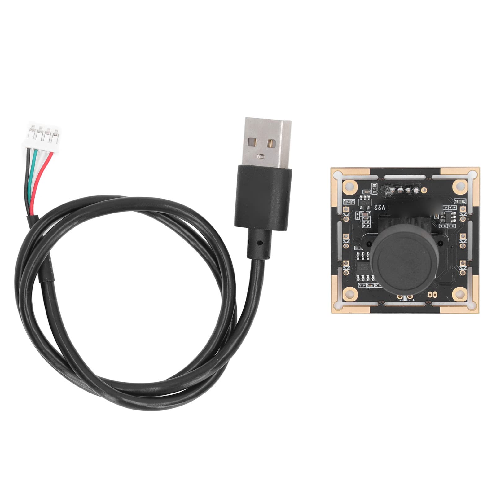 1MP USB Camera Module with HD 1280x720 Resolution, Built in Video Webcam Board for Industrial Components, Easy Plug and Play, No Driver Needed, 180° Wide Angle View, MJPEG Format-image-47